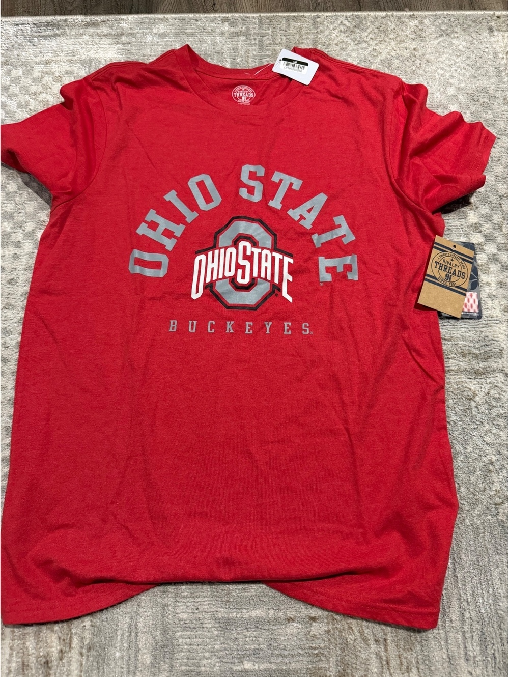 Ohio State Buckeyes Red Graphic T-Shirt Medium